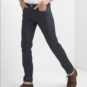 Men’s Gap Selvedge Skinny Jeans with GapFlex